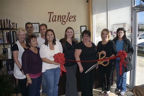 Tangles Day Spa. 2040 Deyerle Ave Harrisonburg VA 22801. (540) 432-5544. Claim this business. (540) 432-5544. Website. More. Directions. Advertisement.